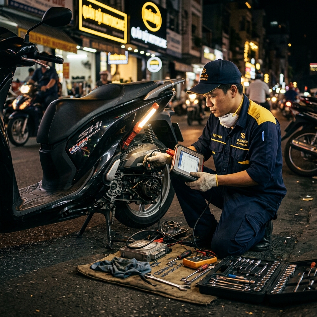 Sửa chữa xe máy tận nơi